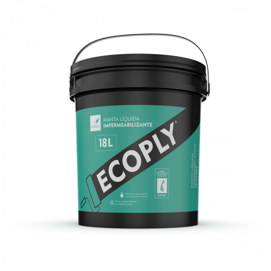 Ecoply IMP04 <p>Cubos <strong>Ecoply®</strong> é uma manta líquida impermeabilizante flexível, à base de elastômero sintético monocomponente, tratado com polímeros de polivinil e indicada para diversas aplicações. Fabricada com material reciclado e com so